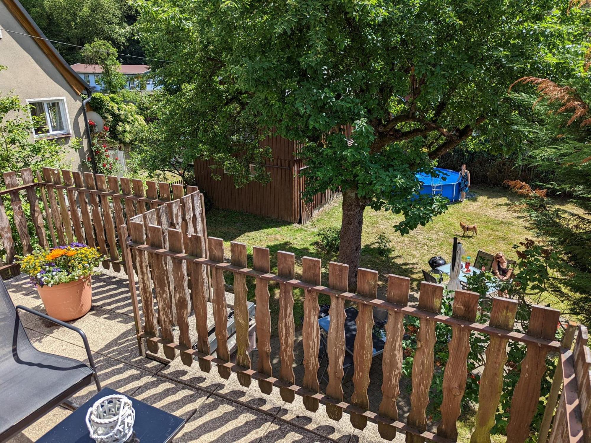 H1 - Urlaubsmagie - Pool & Terrasse Zum Entspannen Sebnitz Buitenkant foto